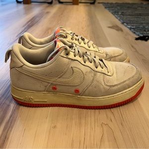 Nike AF1 ‘07 Canvas Desert Sand